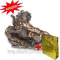 Statuette "Samson tearing the lion's mouth" 20cm pomegrana