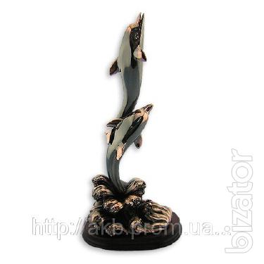 Figurines Kiev Dolphins 32cm pomedlennee is a symbol of love and devotion 