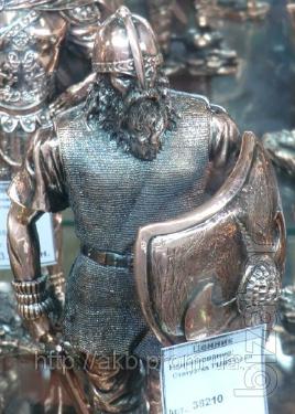 Figurines "Warrior" 25cm pomedlennee, 5 species - a symbol of courage and masculinity 