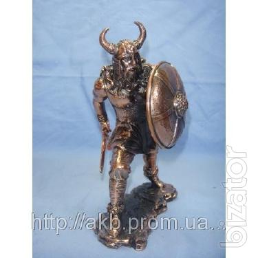 Figurines "Warrior" 25cm pomedlennee, 5 species - a symbol of courage and masculinity 