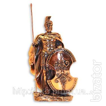 Figurines "Warrior" 25cm pomedlennee, 5 species - a symbol of courage and masculinity 