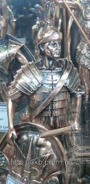 Figurines "Warrior" 25cm pomedlennee, 5 species - a symbol of courage and masculinity 