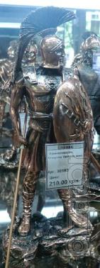 Figurines "Warrior" 25cm pomedlennee, 5 species - a symbol of courage and masculinity 