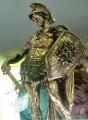 Statuette "Warrior" 41cm pomegrana - a symbol of courage and masculinity