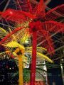 Led palm tree 260 cm, red