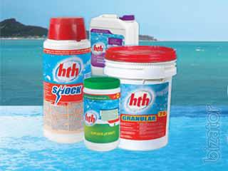 Preparations for the care of the water in the pool 