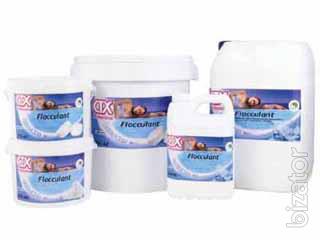 Preparations for the care of the water in the pool 