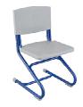 Growing in three dimensions chair "DEMI" DAY.01 (blue)