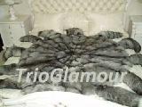 Tailoring of fur blankets, bedspreads, carpets, cushions in Donetsk ! The best prices in the region! 