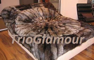 Tailoring of fur blankets, bedspreads, carpets, cushions in Donetsk ! The best prices in the region! 