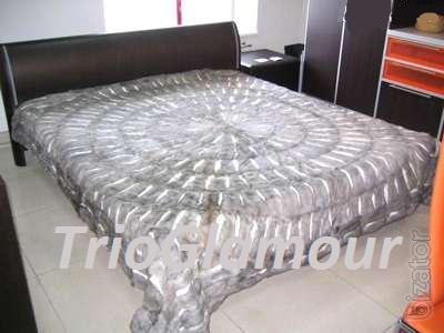 Tailoring of fur blankets, bedspreads, carpets, cushions in Donetsk ! The best prices in the region! 