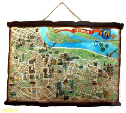 corporate gifts, gifts for new year 2015, unique gifts to colleagues, map of Ukraine on hudojestvennom canvas, Ukrainian Souvenirs 