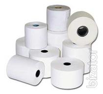 Cheque, cash register tape with shipping , cash registers, fiscal printers, POS printers, POS terminals, ATM / cash machine 