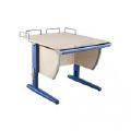 Children's Desk-transformer "DEMI" DAY.14-01, color maple/blue
