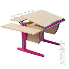 Transformable table-row "DEMI" DAY.14-02, maple color/pink 
