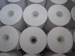 Cash, receipt tape for box office