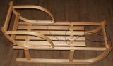 Wooden sledge for children
