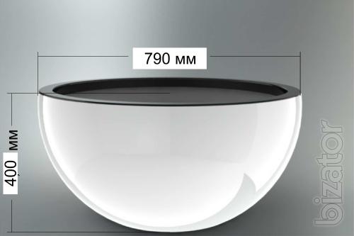 Pots for trees and trees 