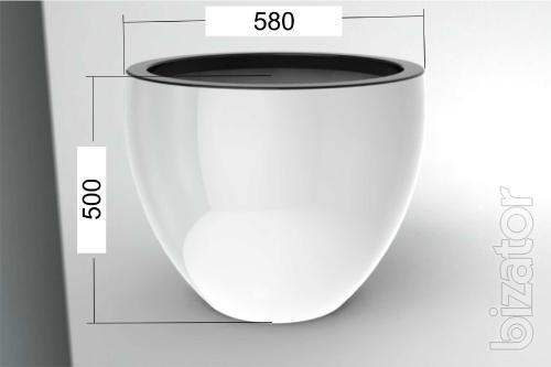 Pots for trees and trees 