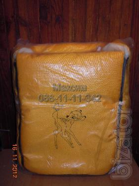 Sleeping bag on a sheepskin for carriages, sledges, car seats 