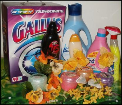 Household chemicals from Europe 