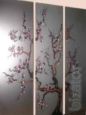 Sliding room divider to order, sliding doors 