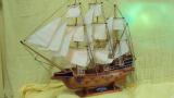 Souvenir model of an ancient ship 