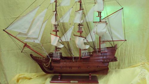 Souvenir model of an ancient ship 