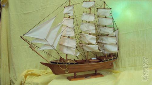 Souvenir model of an ancient ship 