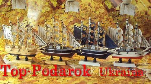 Souvenir model of an ancient ship 