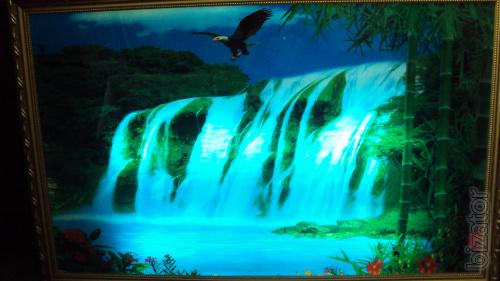 Picture a waterfall music 