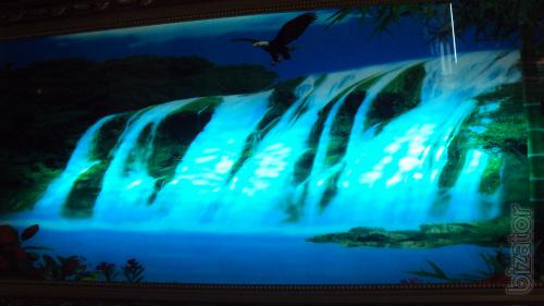 Picture a waterfall music 