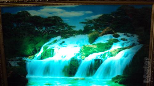 Picture a waterfall music 