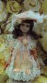 Doll porcelain decorative 