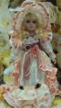 Doll porcelain decorative 