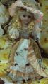 Doll porcelain decorative 