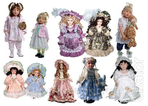 Doll porcelain decorative 