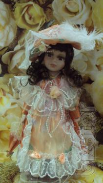 Doll porcelain decorative 