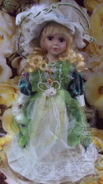 Doll porcelain decorative 
