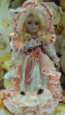 Doll porcelain decorative 