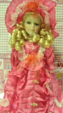Doll porcelain decorative 