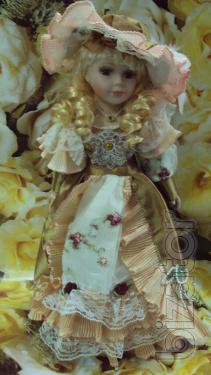 Doll porcelain decorative 