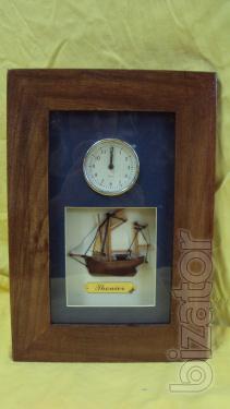 Picture in a nautical theme wooden 