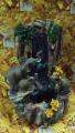 The decorative fountain table 