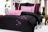 Bed linen Michelangelo, satin with embroidery 