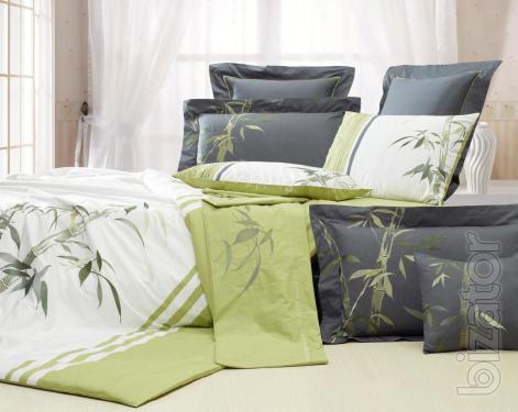 Bed linen Michelangelo, satin with embroidery 