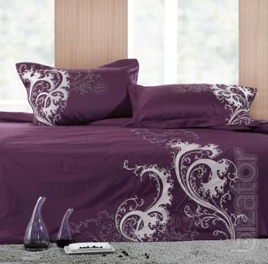 Bed linen Michelangelo, satin with embroidery 