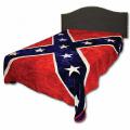 Fleece blanket Confederate Flag 
