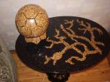 Exclusive soccer balls made of stone 
