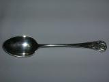 Set of silver teaspoons 1896 